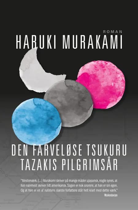 Den farveløse Tsukuru Tazakis pilgrimsår af Haruki Murakami