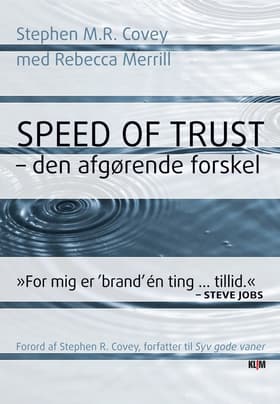 Speed of trust af Stephen R. Covey