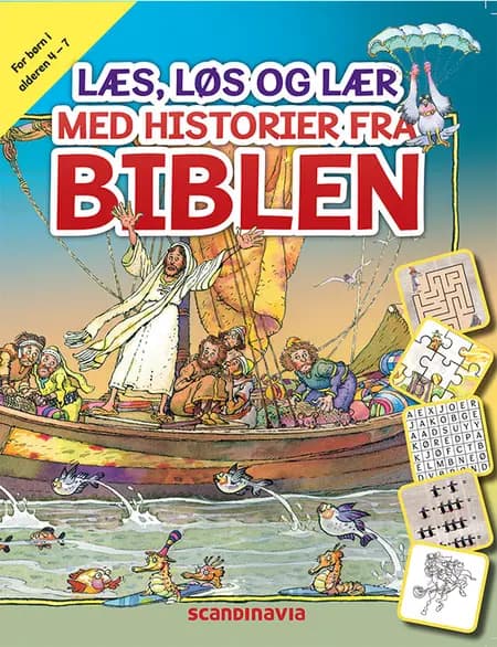 Læs, løs & lær med historier fra Biblen 