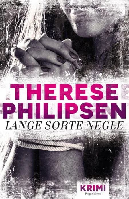 Lange sorte negle af Therese Philipsen