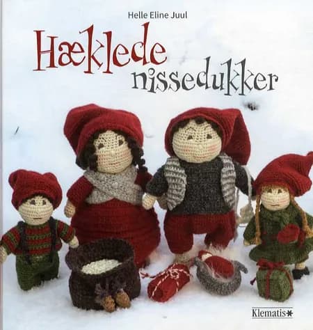Hæklede nissedukker af Helle Eline Juul