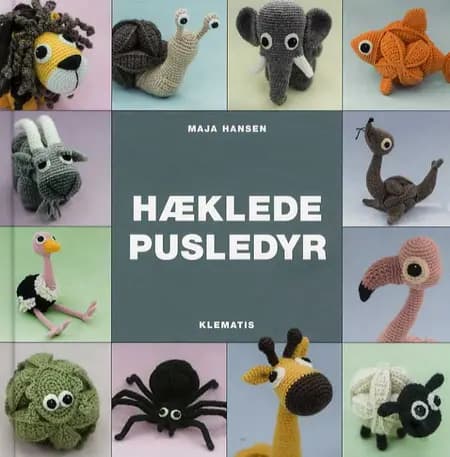 Hæklede pusledyr af Maja Hansen