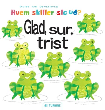 Glad, sur, trist af Guido van Genechten