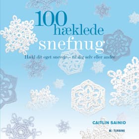 100 hæklede snefnug af Caitlin Sainio