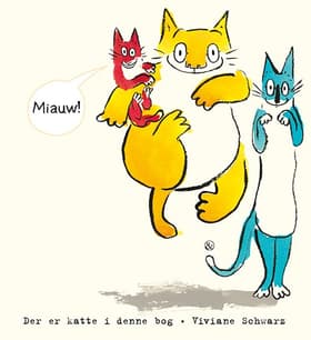 Der er katte i denne bog af Viviane Schwarz