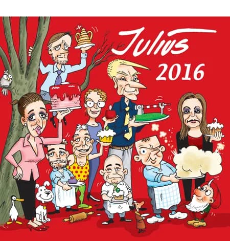 Julius Tegninger 2016 af Jens Julius Hansen