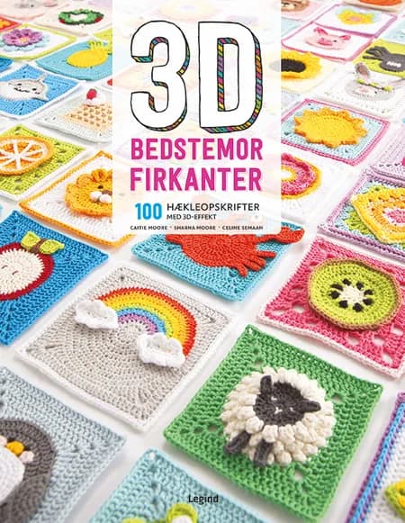 3D bedstemor-firkanter af Catie Moore