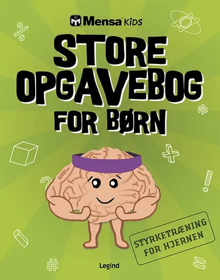 Mensa KIDS store opgavebog for børn af Mensa
