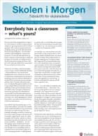 Skolen i Morgen. Nr. 6. Marts 2015. 18. årgang. Tema: Ledelse af feedback og vurdering for læring