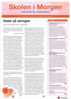 Skolen i Morgen. Nr. 5. Februar 2013. 16. årgang. Tema: Digitalisering af folkeskolen af Ole Christensen