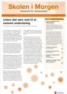 Skolen i Morgen. Nr. 6. Marts 2016. 19. årgang. Tema: Fra generel ledelse til uddannelsesledelse