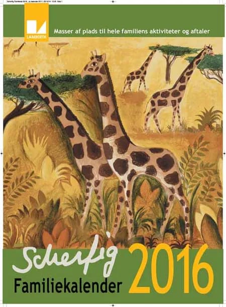 Hans Scherfig Familiekalender 2016 