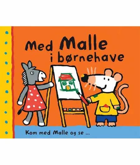 Med Malle i børnehave af Lucy Cousins