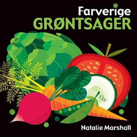 Farverige grøntsager af Lena Lamberth