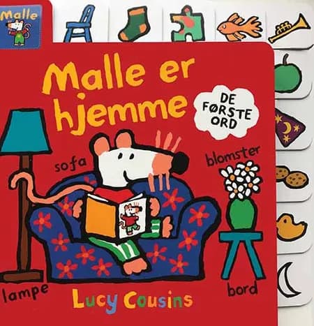Malle er hjemme af Lucy Cousins
