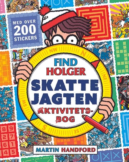 Find Holger - Skattejagten - aktivitetsbog med over 200 stickers af Martin Handford