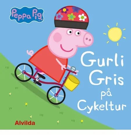 Gurli Gris på cykeltur 