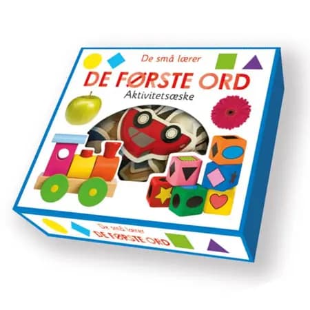 De små lærer de første ord 