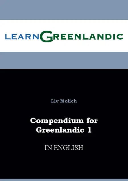 Compendium for Greenlandic 1 af Liv Molich