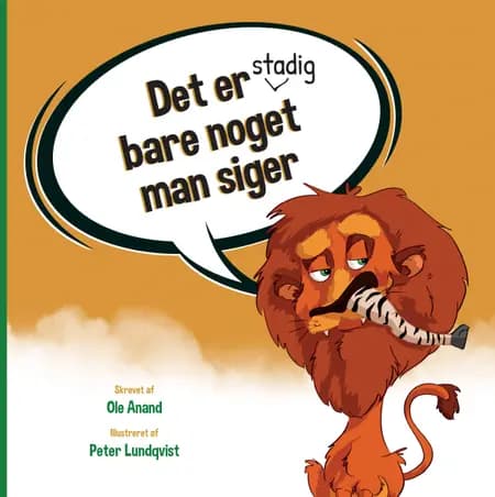 Det er stadig bare noget man siger af Ole Anand