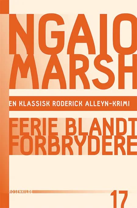 Ferie blandt forbrydere af Ngaio Marsh