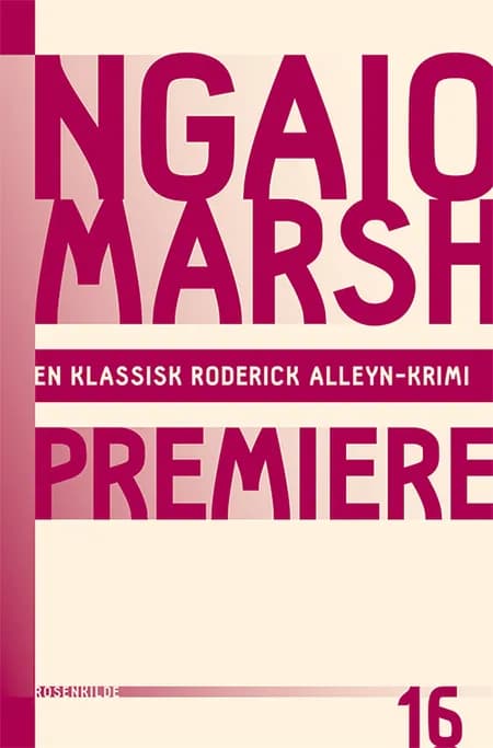 Premiere af Ngaio Marsh