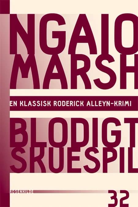 Blodigt skuespil af Ngaio Marsh