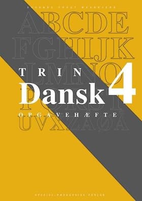 Trin 4 dansk, opgavehæfte af .