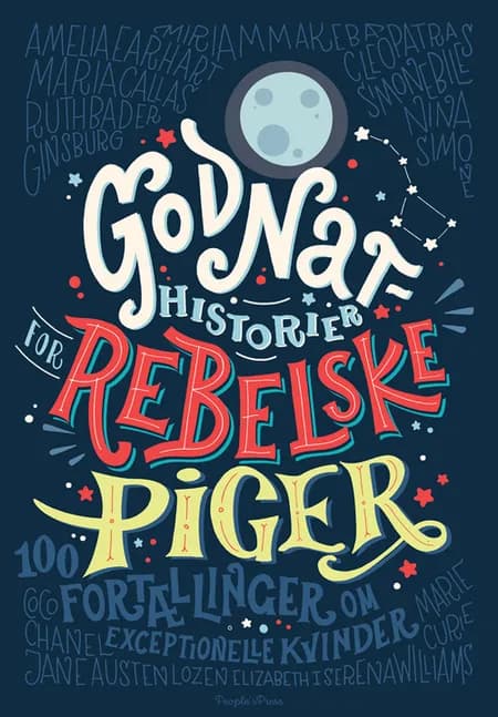 Godnathistorier for rebelske piger af Elena Favilli