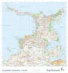 Trap Danmark: Kort over Odsherred Kommune af Trap Danmark