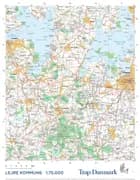 Trap Danmark: Kort over Lejre Kommune
