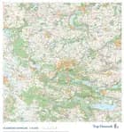 Trap Danmark: Falset kort over Silkeborg Kommune af Trap Danmark