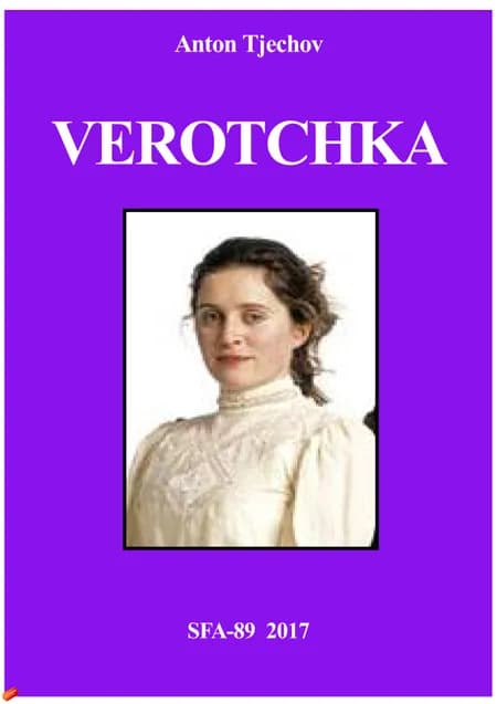 Verotchka af Anton Tjekhov