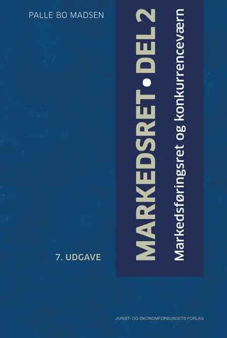 Markedsret 2 af Palle Bo Madsen