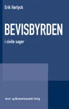 Bevisbyrden i civile sager af Erik Hørlyck