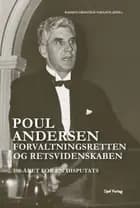 Poul Andersen, forvaltningsretten og retsvidenskaben