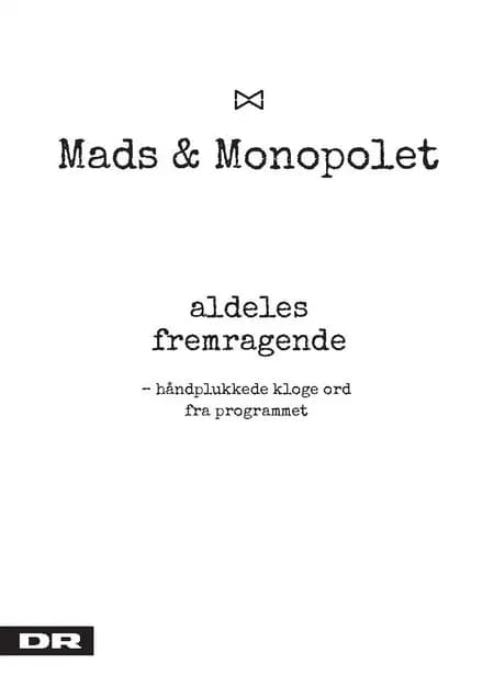 Aldeles fremragende af Mads Steffensen