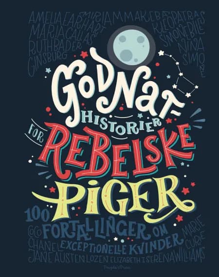 Godnathistorier for rebelske piger af Francesca Cavallo