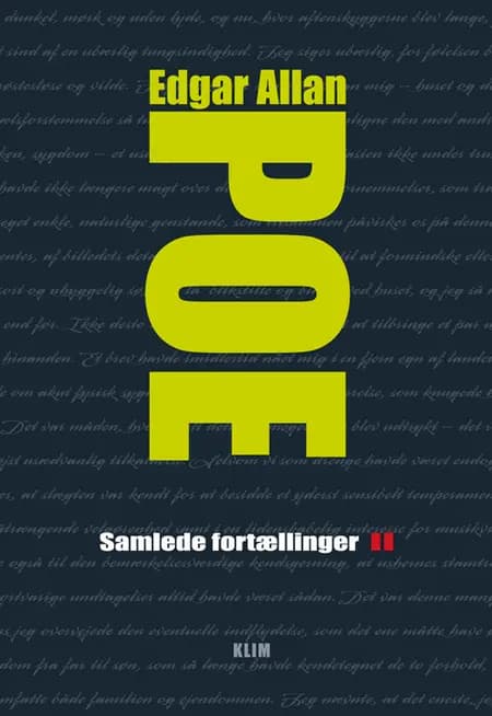Samlede fortællinger II af Edgar Allan Poe