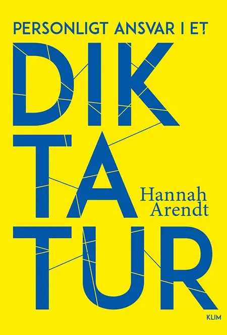 Personligt ansvar i et diktatur af Hannah Arendt