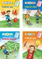 Fodbold-aktivitetsbøger 1-4 (display med 20 stk. ass.) Pris pr. stk. kr 20,00