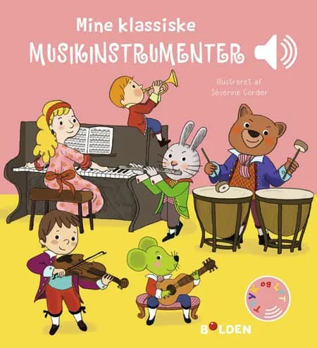 Mine klassiske musikinstrumenter af undefined