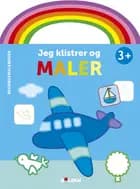 Regnbuemalebog - Jeg klistrer og maler (fly)