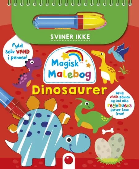 Magisk malebog: Dinosaurer 