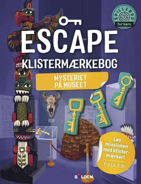 Escape Klistermærkebog: Mysteriet på museet af Philipp Kiefer