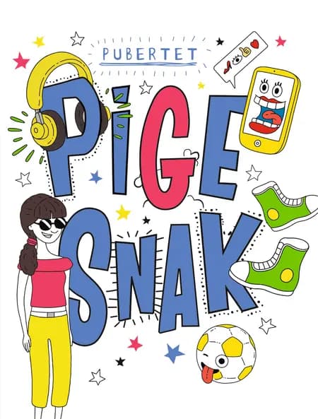 Pubertet: Pigesnak af Lizzie Cox