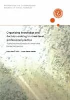 Organizing knowledge and decision-making in street-level professional practice