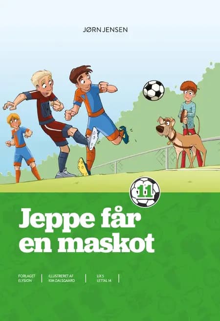 Jeppe får en maskot af Jørn Jensen