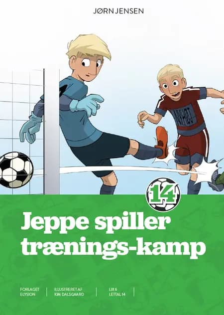 Jeppe spiller trænings-kamp af Jørn Jensen