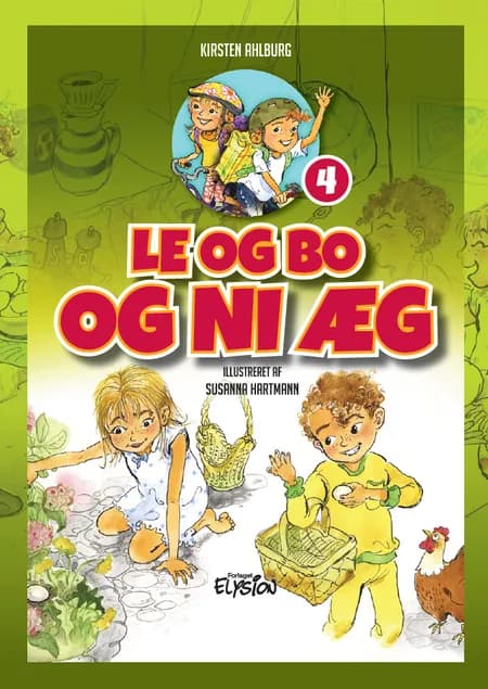 Le og Bo og ni æg af Kirsten Ahlburg